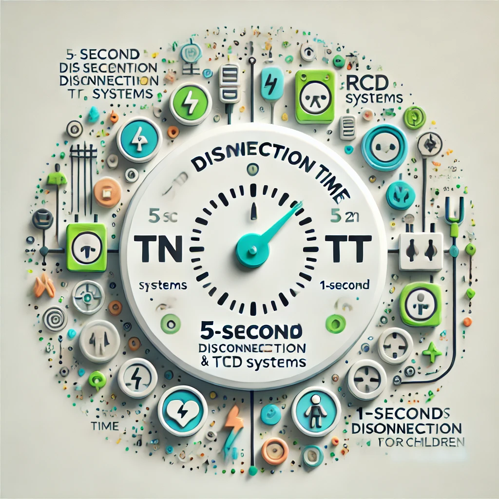 mini Cover Image for What Are the Requirements for Disconnection Times in TN and TT Systems and RCD Protection in Distribution Circuits and Socket-Outlets?