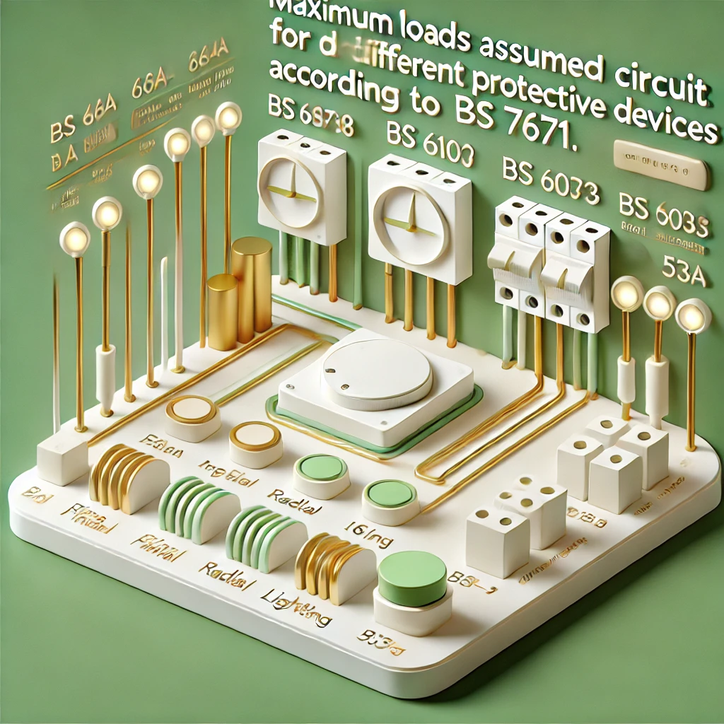 mini Cover Image for Understanding Maximum Loads Assumed per Circuit for Different Protective Devices According to BS 7671