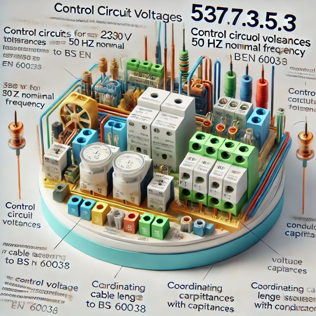 mini Cover Image for What is the Maximum Nominal Voltage for Control Circuits in AC Supply According to BS 7671?