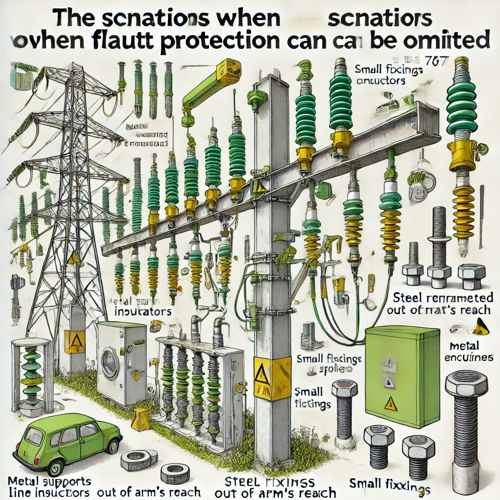 mini Cover Image for When can fault protection be omitted for certain equipment according to BS 7671?